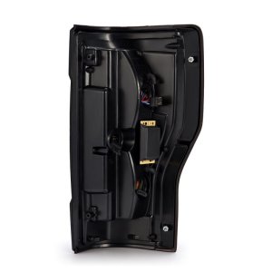 Ford F250 Super Duty Tail Lights - Rear - AlphaRex - PRO-Series LED - Jet Black - `17-`19