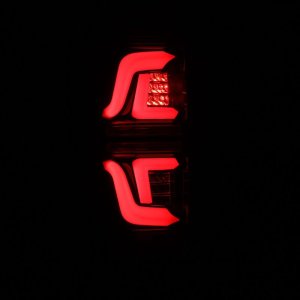 Ford F250 Super Duty Tail Lights - Rear - AlphaRex - PRO-Series LED - Jet Black - `17-`19