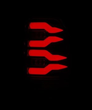 Ford F250 Tail Lights - AlphaRex - LUXX-Series LED - Black - `99-`16