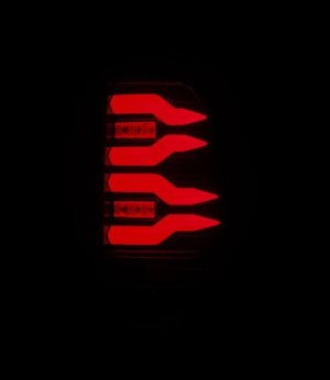 Ford F150 Tail Lights - AlphaRex - LUXX-Series LED - Black/Red - `97-`03