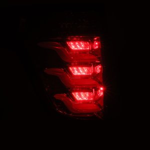 Ford Explorer Tail Lights - AlphaRex - PRO-Series LED - Red Smoke - `11-`15