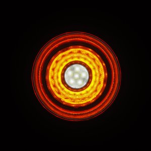 Ferrari 458 Tail Lights - AlphaRex - NOVA-Series Prismatic LED - Smoke - `10-`15