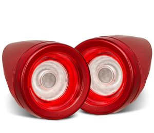 Ferrari 458 Tail Lights - AlphaRex - NOVA-Series Prismatic LED - Red Clear - `10-`15
