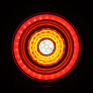 Ferrari 458 Tail Lights - AlphaRex - NOVA-Series Prismatic LED - Red Clear - `10-`15