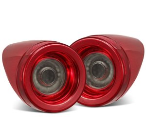Ferrari 458 Tail Lights - AlphaRex - NOVA-Series Prismatic LED - Red Smoke - `10-`15