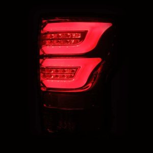 Toyota Tundra Tail Lights - AlphaRex - PRO-Series - Jet Black - `07-`13
