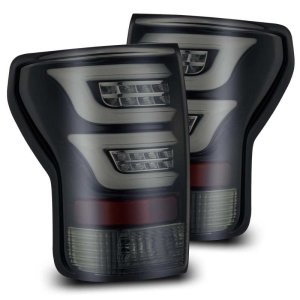 Toyota Tundra Tail Lights - AlphaRex - PRO-Series - Jet Black - `07-`13