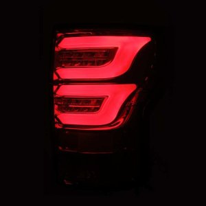 Toyota Tundra Tail Lights - AlphaRex - PRO-Series - Jet Black - `07-`13