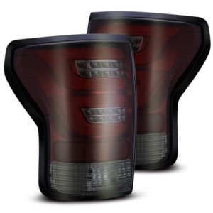 Toyota Tundra Tail Lights - AlphaRex - PRO-Series LED - Red Smoke - `07-`13
