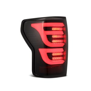 Toyota Tundra Tail Lights - AlphaRex - LUXX-Series - Black - `07-`13