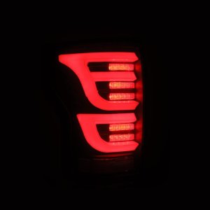 Toyota Tundra Tail Lights - AlphaRex - LUXX-Series - Black - `07-`13