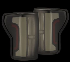 Toyota Tundra Tail Lights - AlphaRex - Nova-Series - Black - `07-`13