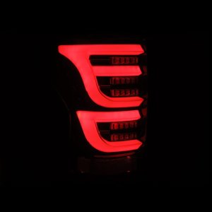 Toyota Tundra Tail Lights - AlphaRex - LUXX-Series - Alpha-Black - `07-`13