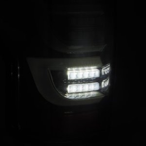 Toyota Tundra Tail Lights - AlphaRex - LUXX-Series - Alpha-Black - `07-`13