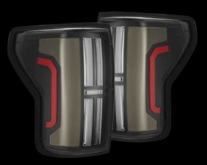 Toyota Tundra Tail Lights - AlphaRex - Nova-Series - Alpha-Black - `07-`13