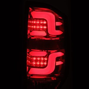 Toyota Tundra Tail Lights - AlphaRex - PRO-Series LED - Jet Black - `14-`20