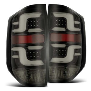 Toyota Tundra Tail Lights - AlphaRex - PRO-Series LED - Jet Black - `14-`20
