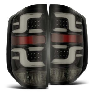 Toyota Tundra Tail Lights - AlphaRex - PRO-Series LED - Jet Black - `14-`20