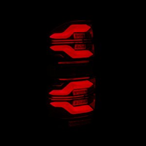 Toyota Tundra Tail Lights - AlphaRex - LUXX Series with Activ Light/Seq Signal - Black/Red - `14-`21