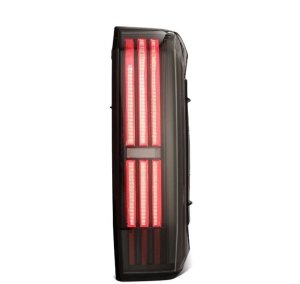Toyota Tundra Tail Lights - AlphaRex - NOVA-Series Prismatic LED - Black - `22-`24