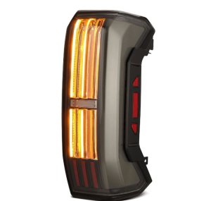Toyota Tundra Tail Lights - AlphaRex - NOVA-Series Prismatic LED - Alpha Black - `22-`24