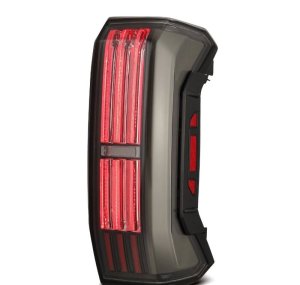 Toyota Tundra Tail Lights - AlphaRex - NOVA-Series Prismatic LED - Alpha Black - `22-`24