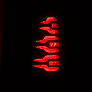 Lexus GX470 Tail Lights - AlphaRex - Luxx-Series LED - Black - `14-`21