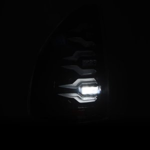 Lexus GX470 Tail Lights - AlphaRex - Luxx-Series LED - Alpha-Black - `14-`21