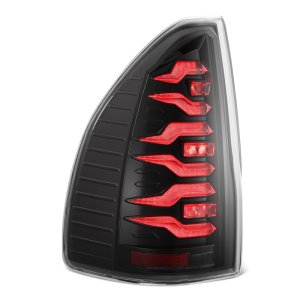 Lexus GX470 Tail Lights - AlphaRex - Luxx-Series LED - Alpha-Black - `14-`21