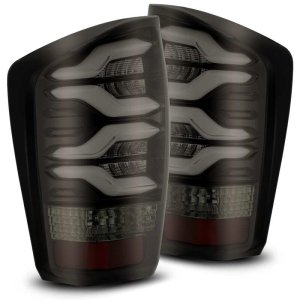 Toyota Tacoma Headlights - AlphaRex - LUXX LED - Black/Red - `16-`21