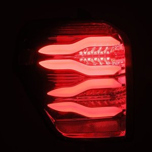 Toyota 4Runner Tail Lights - AlphaRex - PRO-Series LED - Red Smoke - `10-`21