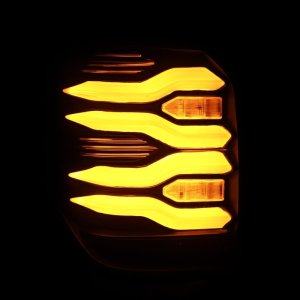 Toyota 4Runner Tail Lights - AlphaRex - LUXX LED w/ Activ Light/Seq Signal - Black - `10-`21