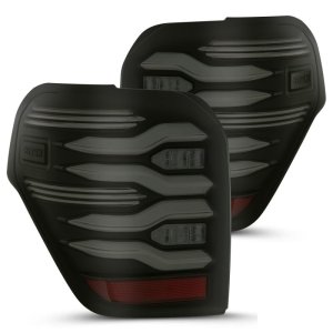 Toyota 4Runner Tail Lights - AlphaRex - LUXX LED w/ Activ Light/Seq Signal - Black - `10-`21