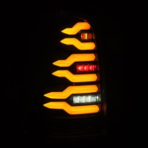 Toyota 4Runner Tail Lights - AlphaRex - LUXX-Series LED - Black - `03-`09