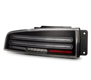 Nissan Z Tail Lights - AlphaRex - Nova-Series Twin-Loop Style Prismatic LED - Black - `23-`25 Nissan Z Tail Lights - AlphaRex - Nova-Series Twin-Loop Style Prismatic LED - Black - `23-`25