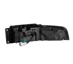 Nissan Z Tail Lights - AlphaRex - Nova-Series Twin-Loop Style Prismatic LED - Black - `23-`25