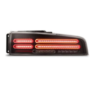 Nissan Z Tail Lights - AlphaRex - Nova-Series Quad-Loop Style Prismatic LED - Black - `23-`25