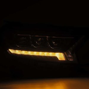 Ford Ranger Headlights - AlphaRex - NOVA Series LED Projector - Alpha-Black - `19-`21