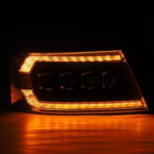 Ford F-150 Headlights - AlphaRex - NOVA-Series LED Projector - Black - `04-`08