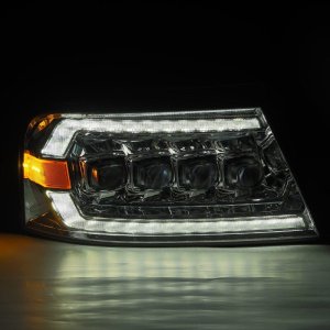 Ford F150 Headlights - AlphaRex - NOVA LED Projector - Chrome - `04-`08 Ford F150 Headlights - AlphaRex - NOVA LED Projector - Chrome - `04-`08