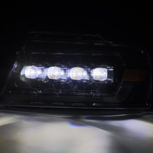 Ford F-150 Headlight Assembly - AlphaRex - NOVA-Series LED Proj HL - Chrome - `04-`08