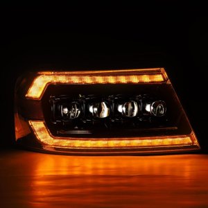 Ford F-150 Headlight Assembly - AlphaRex - NOVA-Series LED Proj HL - Chrome - `04-`08