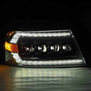 Ford F-150 Headlight Assembly - AlphaRex - NOVA-Series LED Proj HL - Chrome - `04-`08
