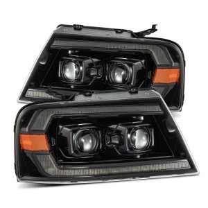 Ford F150 Headlights - AlphaRex - LUXX Series Projector - Chrome - `04-`08