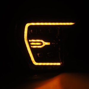 Ford F-150 Headlights - AlphaRex - NOVA-Series Projector - Alpha-Black - `21-`22