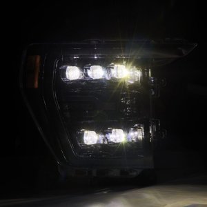 Ford F-150 Headlights - AlphaRex - NOVA-Series Projector - Alpha-Black - `21-`22