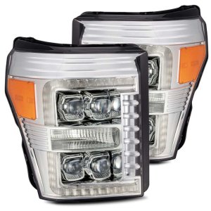 Ford F-350 SD Headlights - AlphaRex - NOVA LED Projector - Chrome - `11-`16 Ford F-350 SD Headlights - AlphaRex - NOVA LED Projector - Chrome - `11-`16