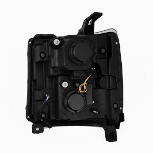 Chevrolet 1500HD Headlights - AlphaRex - LUXX LED Projector - Chrome - `16-`18