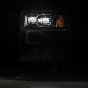 Chevrolet 1500HD Headlights - AlphaRex - NOVA-Series LED Proj - Black - `04-`15 Chevrolet 1500HD Headlights - AlphaRex - NOVA-Series LED Proj - Black - `04-`15