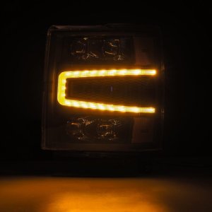 Chevrolet 1500HD Headlights - AlphaRex - NOVA-Series LED Proj - Black - `04-`15 Chevrolet 1500HD Headlights - AlphaRex - NOVA-Series LED Proj - Black - `04-`15